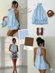 Brand New Backless A-Line Dress - 1