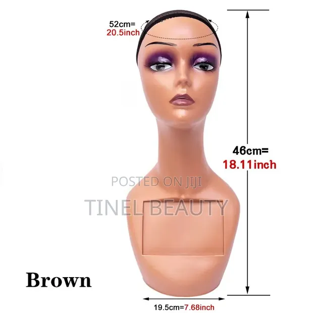 Brand New Mannequin for Wig Display - 1