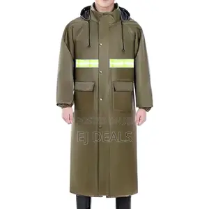 Heavy Duty Adult Rain Coat - Green