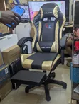High Quality Gaming Chair - Gold - 1