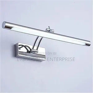 Silver Body Mirror Light - 12W Tricolor Adjustable