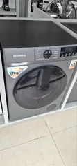 12kg Wash and Dryer Combo Washing Machine with Steam - 1