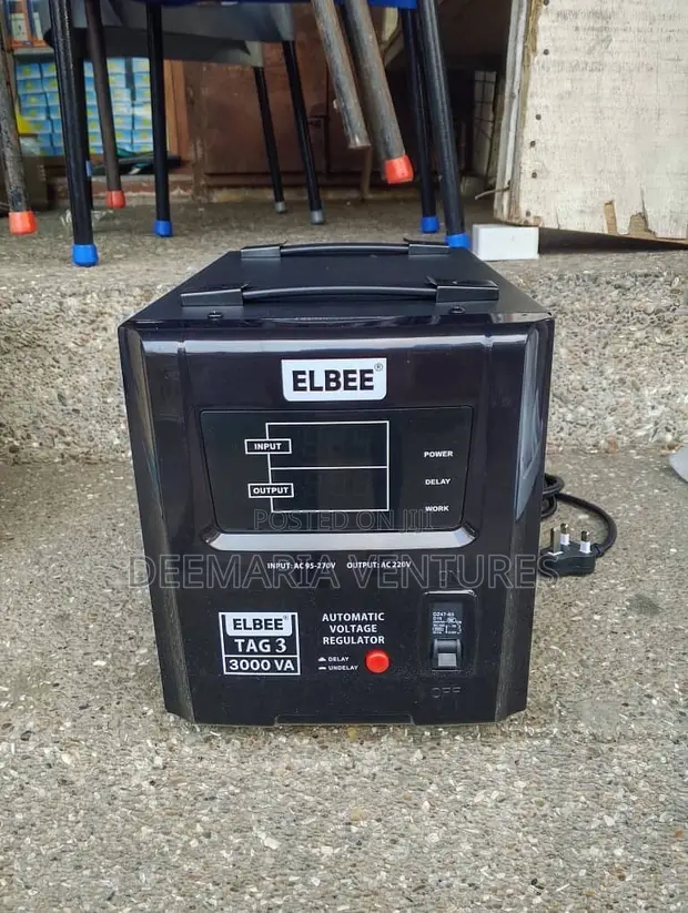 Elbee 3000VA Automatic Voltage Regulator (TAG 5) - 1