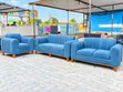 Modern Fluted Channel 3+2+1 Sofa Set - 2
