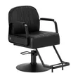Omega Luna Hairdressing Chair - Black - 1