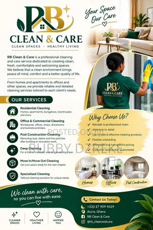 RB Clean & Care Professional Cleaning Services