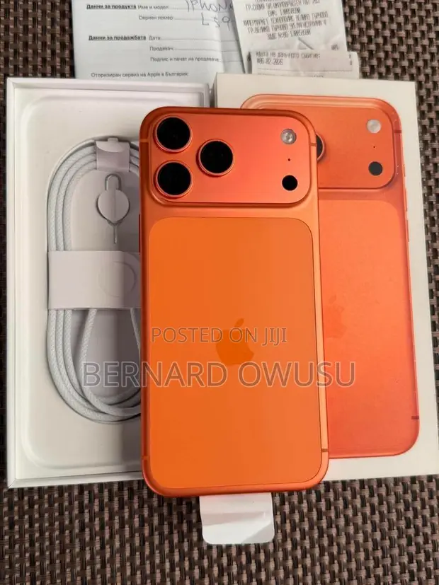 New Apple iPhone 17 Pro Max 256GB Orange - 1