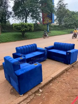 Modern Luxury Velvet Sofa Set