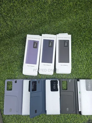 Samsung Galaxy Z Fold 4/5/6 Smart View Leather Case
