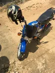TVS 2025 Blue Motorcycle - 3
