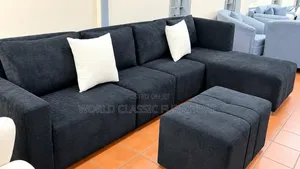 Modern L-Shaped Sectional Sofa Set - Royal Comfort