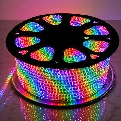 XDBV 50m Multi-Color Rope Light - 1