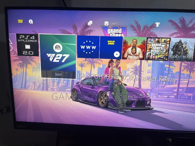PS4 FC27 Jailbreak Console + 1 Free Game - 1
