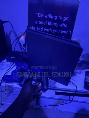PS4 Slim Console with 2 Controllers