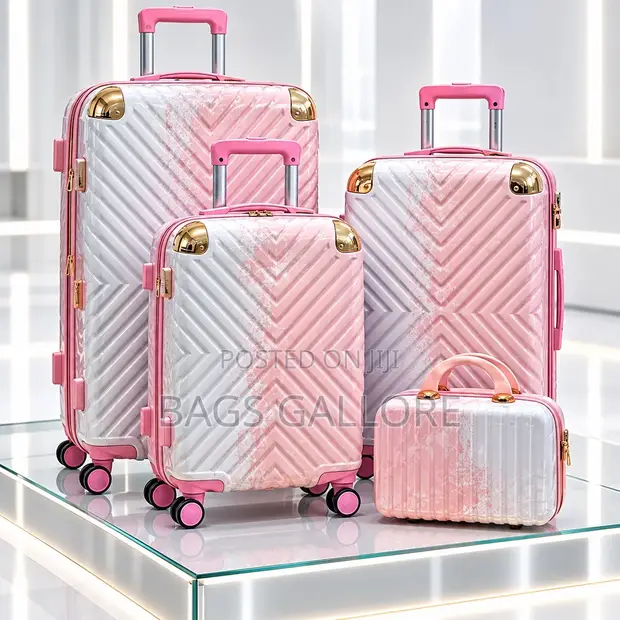 Engagement Luggage - Unbreakable Pink Polycarbamide - 1
