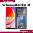 Samsung Note 20 5G Original OLED Screen - 1