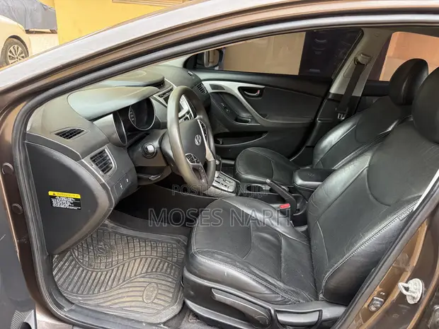 Hyundai Elantra Limited 2012 Brown - 1