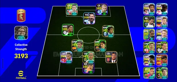 eFootball Account for Sale - 3193 Collective - 1