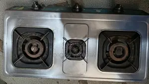Used 3 Burner Gas Stove with Auto Ignition