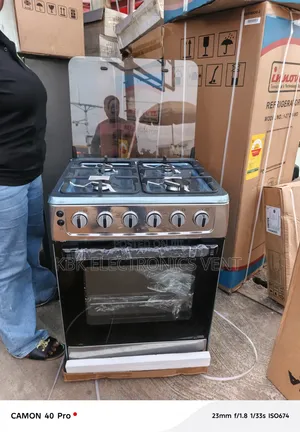 Innova 60x60 4-Burner Gas Cooker with Oven & Grill