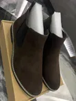 Black Suede Chelsea Boots - 2