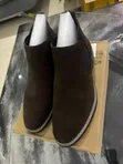 Black Suede Chelsea Boots - 3