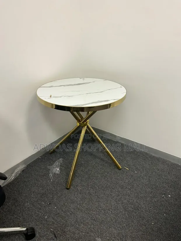 Executive Quality Dining Table with Gold Legs - 1