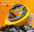 Euro Safety Vented Hard Hat - Brand New - 3