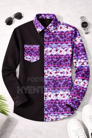 Spot Afrik Men's Ready-to-Wear Shirt