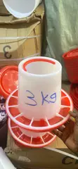 3kg Plastic Chicken Feeder - 5
