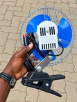 Car Clip-on Cooling Fan - 12V/24V - 2