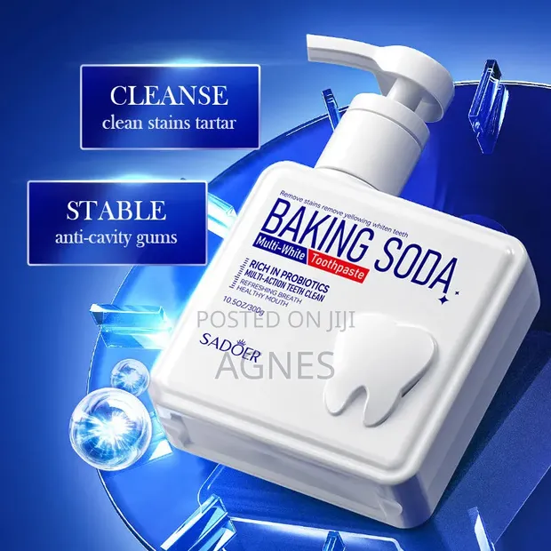 Baking Soda Toothpaste - Probiotic Formula - 1