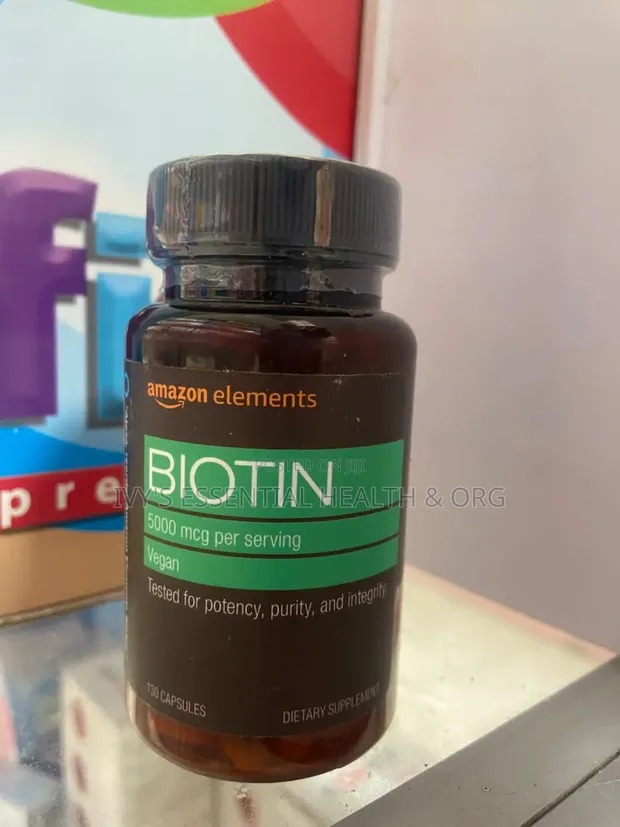 Amazon Elements Biotin 5000mcg - 1