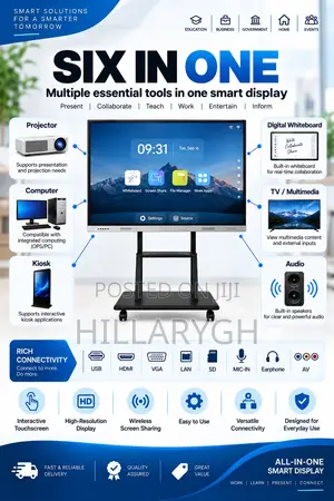 Interactive Touchscreen TV - 65 Inch