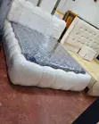 Double Bed Frame and Mattress - 1