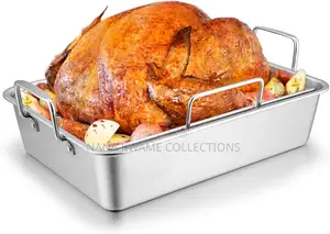 Oneida Nonstick Pro-Series Extra Large Aluminum Roaster with Rack