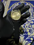 Rolex Gold Dial Classic Black Leather Edition - 2