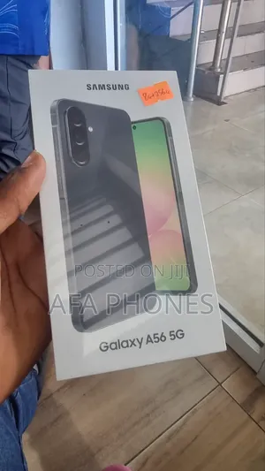 New Samsung Galaxy A56 256GB Black