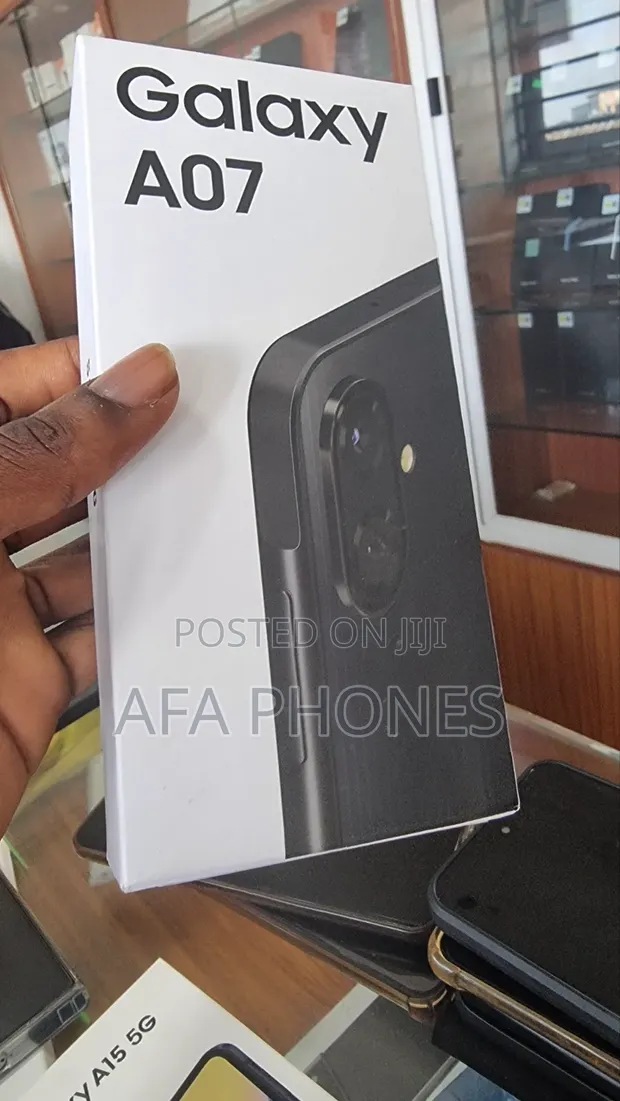 New Samsung Galaxy A07 64GB Black - 1