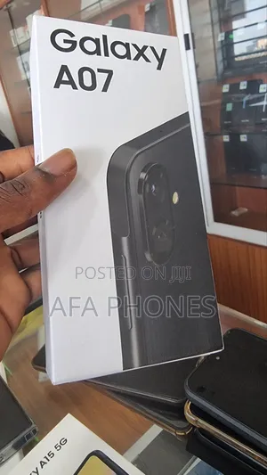New Samsung Galaxy A07 64GB Black