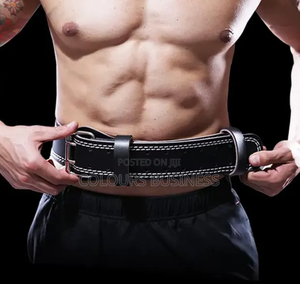 Cow Hide Weight Lifting Belt (Original) - 1