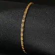 Vortex Stainless Steel Bracelet - Gold Finish - 4
