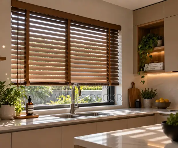 Luxury Wooden Blinds - 1