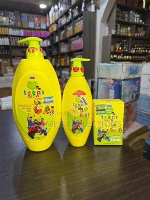 Eden Kids and Teens Glow Shower Milk, Lotion & Soap Set