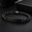 Shadow Steel ID Bracelet - 2