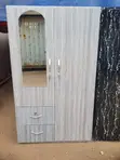 2-in-1 Wooden Wardrobe - 1