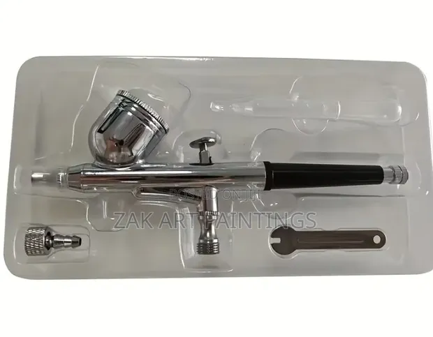 Airbrush Spray Gun and Accessories - 1
