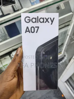 New Samsung Galaxy A07 64GB Black