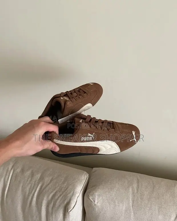 Puma Speedcat OG Sneakers - Brown/Chocolate/White - 1