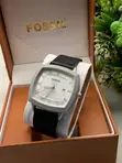 Fossil Men's Classic Square Leather Watch - 2